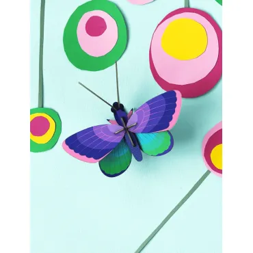 Wall Art - Blue Copper Butterfly