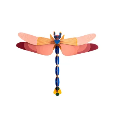 Wall Art - Pink Dragonfly