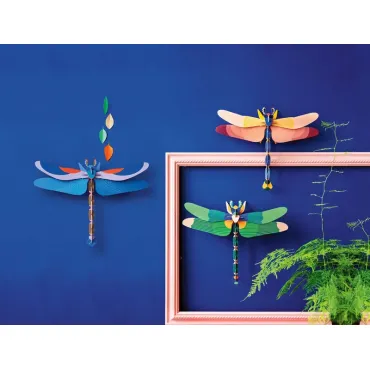 Wall Art - Pink Dragonfly