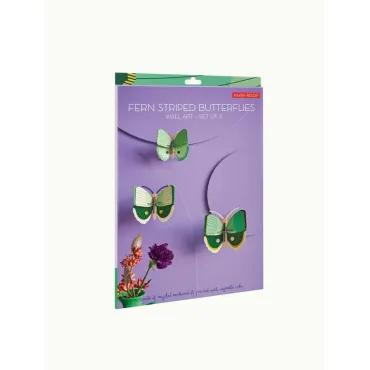 Big Insects - Fern Striped Butterflies - Set of 3