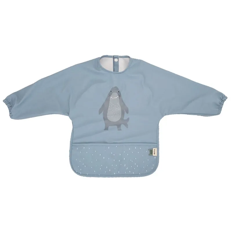 Bavoir à manches imperméable - Mr. Shark