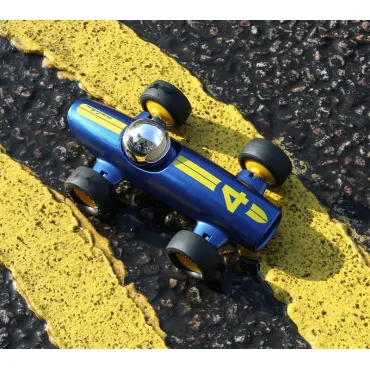 Voiture Malibu Lucas - Bleu/Jaune