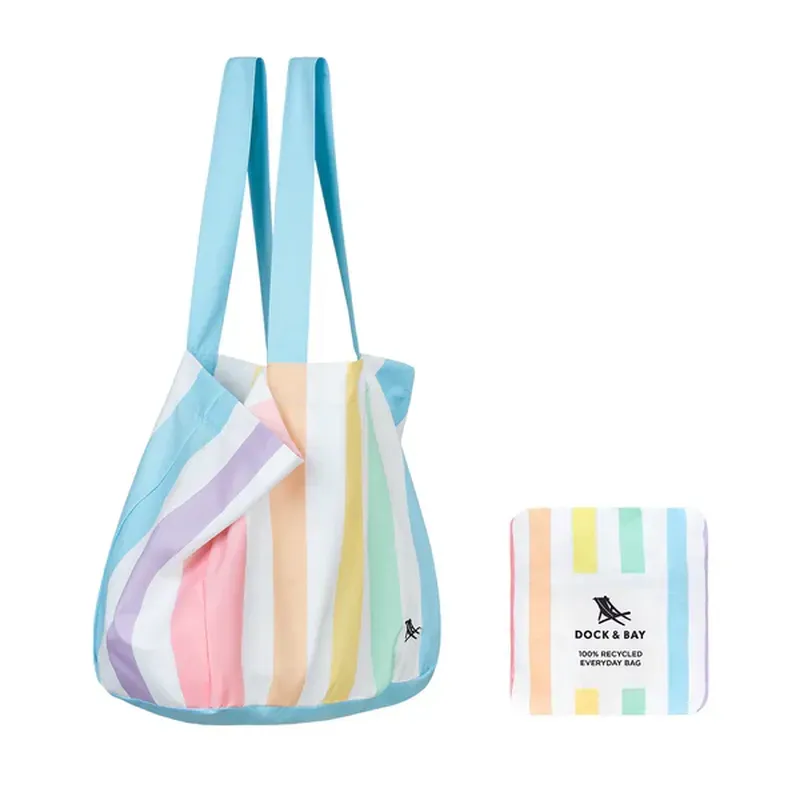 Tote bag - Vagues Arc-en-ciel