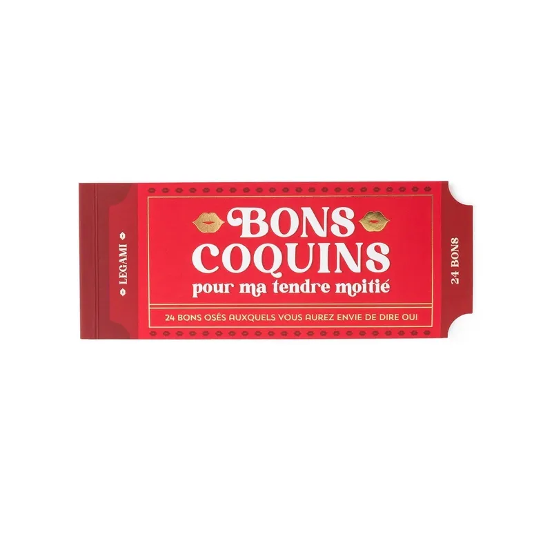 Carnet de 24 Bons Coquins