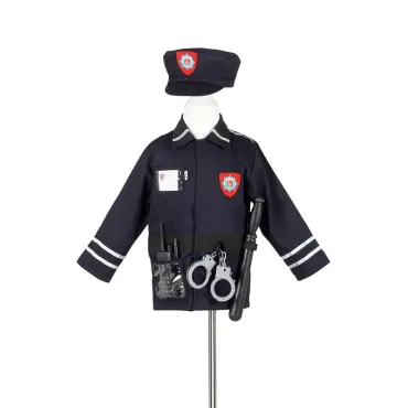 Déguisement de policier avec accessoires - 4-7 ans