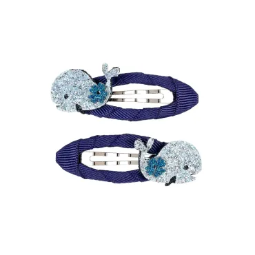 Barettes Verle dauphin - 2 pcs