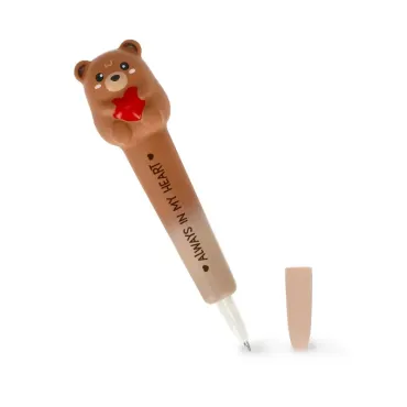 Stylo à Encre Gel Antistress Teddy Bear « Always In My Heart »