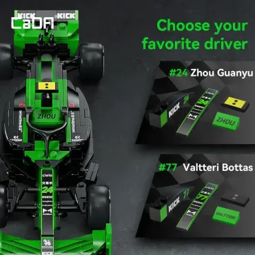 Maquette - KICK Saubertm F1tm Team C44 - 314 pcs