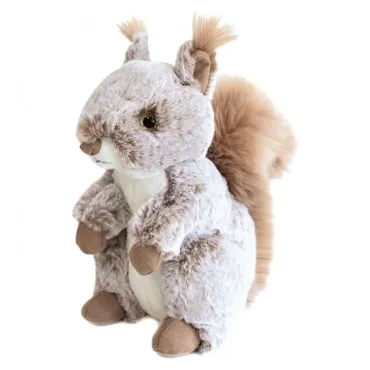 Peluche Ecureuil Beige - 25 cm
