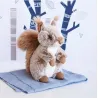 Peluche Ecureuil Beige - 25 cm
