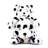 Peluche allongee chien dalmatien leste - Les P'tits Relax - 22 cm