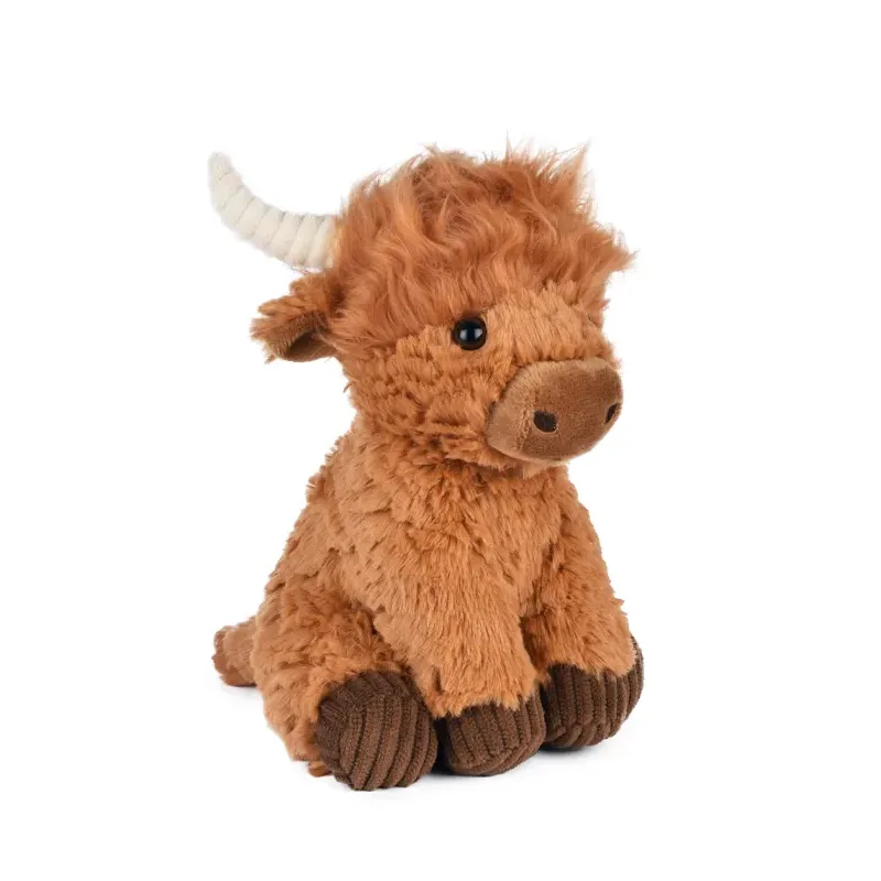 Vache ecossaise en peluche - Puy du Fou - 20 cm