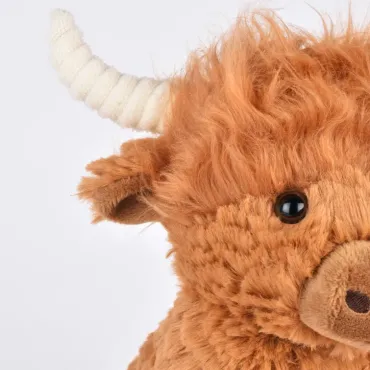 Vache ecossaise en peluche - Puy du Fou - 20 cm