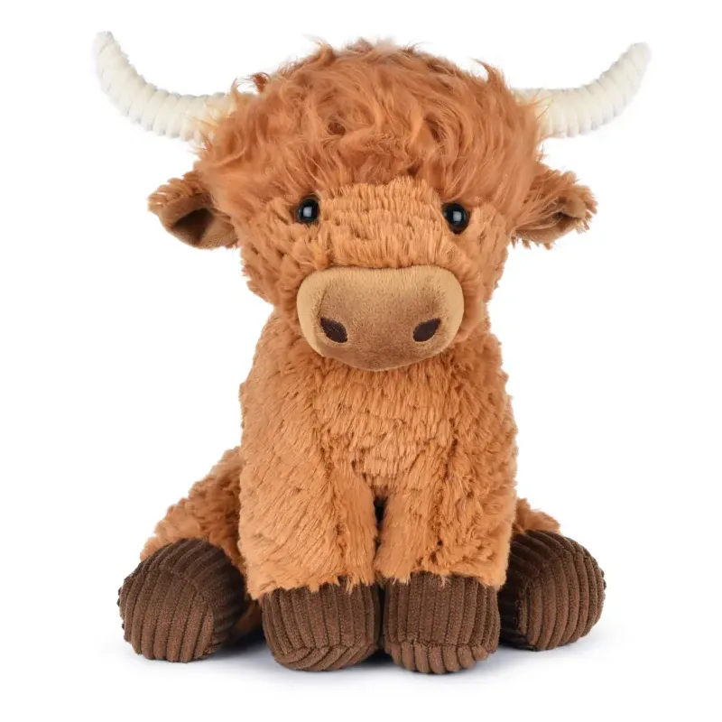 Vache ecossaise en peluche - Puy du Fou - 30 cm