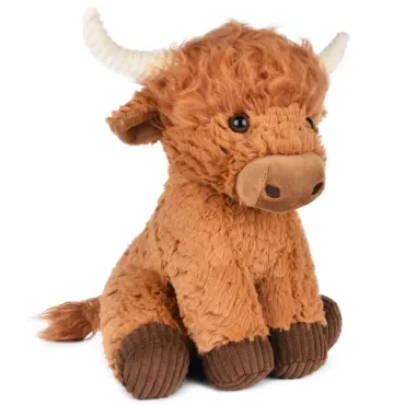 Vache ecossaise en peluche - Puy du Fou - 30 cm