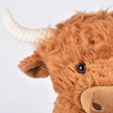 Vache ecossaise en peluche - Puy du Fou - 30 cm
