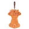 Porte clé Peluche vache ecossaise - Puy du Fou - 15 cm