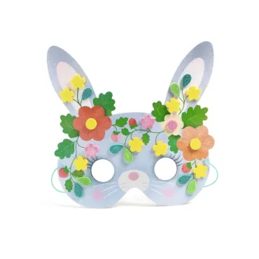 8 masques mosaïques - Animaux de la forêt