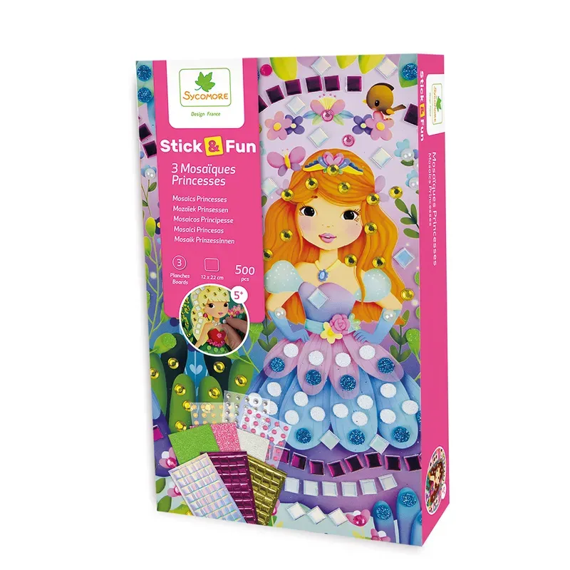 Stick'N Fun - XS mosaïques - Princesses