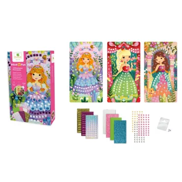 Stick'N Fun - XS mosaïques - Princesses