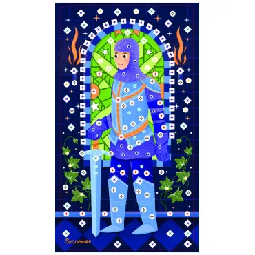 Stick'N Fun - XS mosaïques - Chevaliers