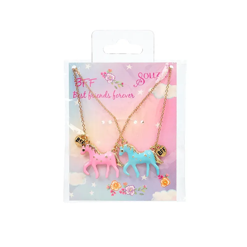 Coffret cadeau BFF Chevaux - 2 colliers