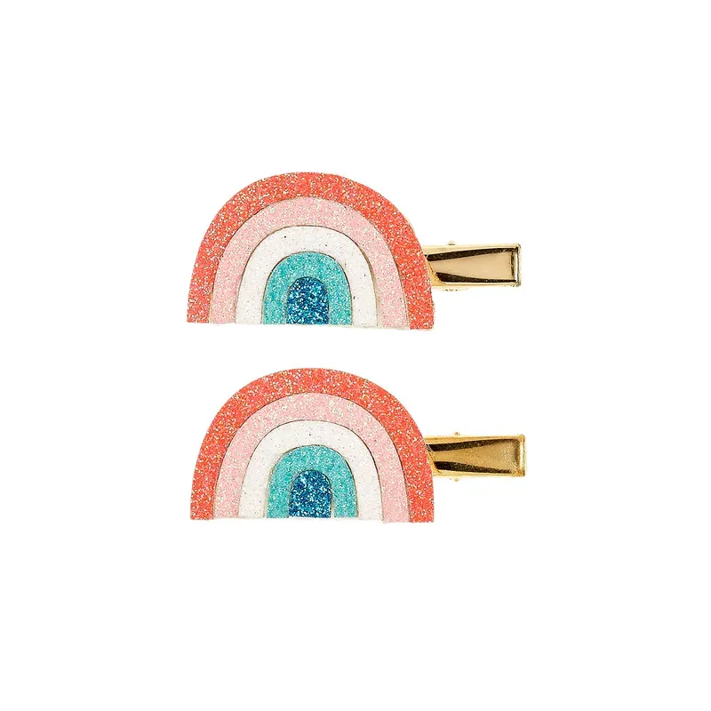 Barette Jiske arc-en-ciel - 2 pcs