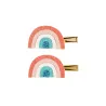 Barette Jiske arc-en-ciel - 2 pcs