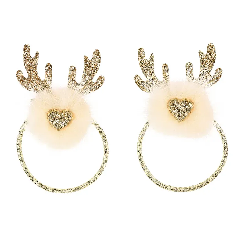 Élastiques à cheveux Zona renne - 2 pcs