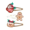Barettes Curille - Noel - 3 pcs