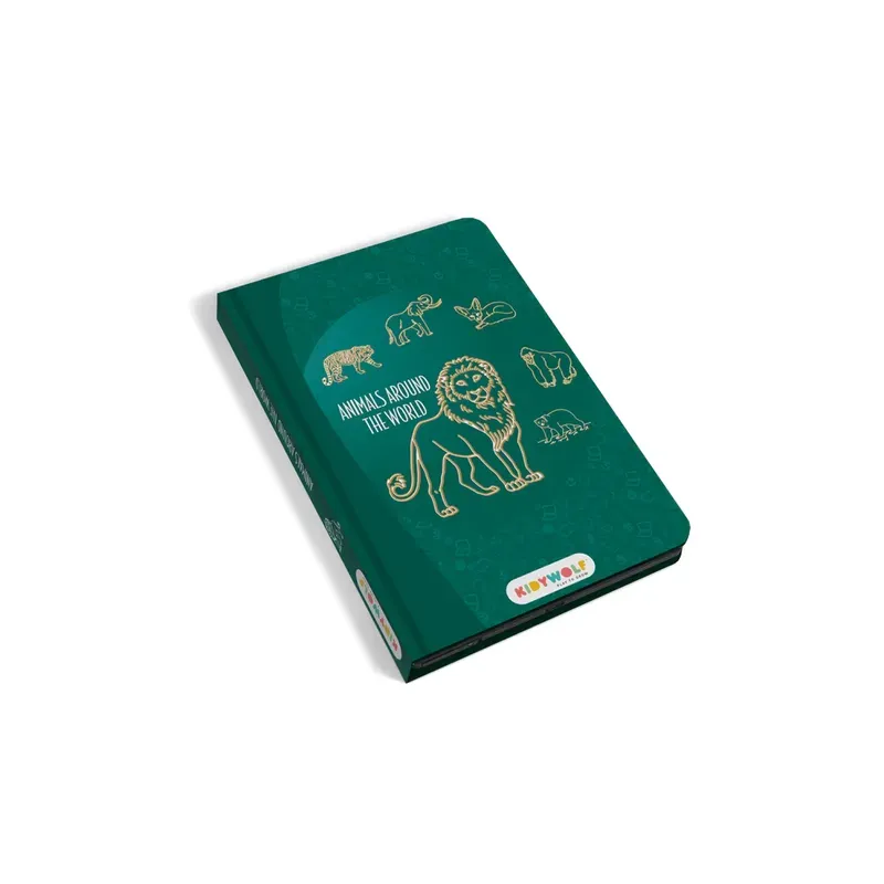 Kidydraw-Mini - Tablette à dessin - Animaux autour du monde