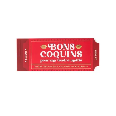 Carnet de 24 Bons Coquins