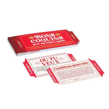 Carnet de 24 Bons Coquins