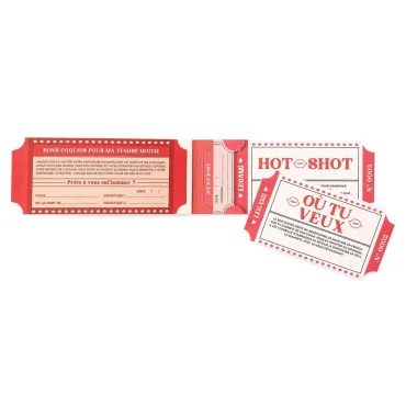 Carnet de 24 Bons Coquins