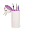 Trousse 2 en 1 en Silicone Bunny « Don't Worry Be Hoppy »