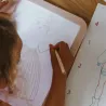 KIDYDRAW-PRO - Tablette lumineuse - Rose
