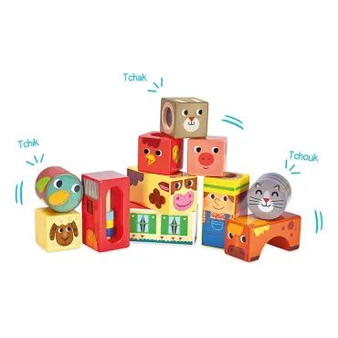 Cubes sonores de la ferme