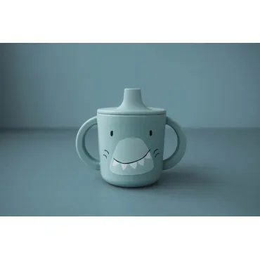 Tasse d'apprentissage en silicone - Mr. Shark