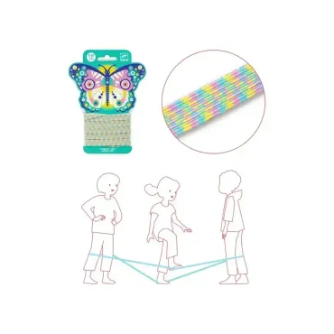 Jeu de l'élastique – Papillon