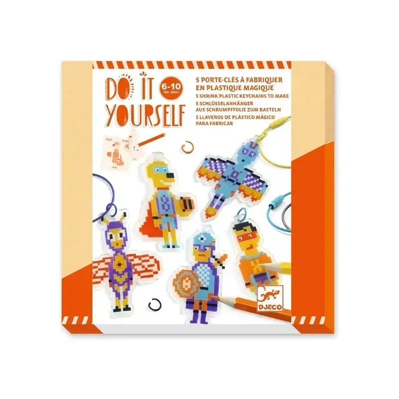 Porte-clés Héros - Pixel Art