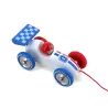 Voiture de course à trainer blanche