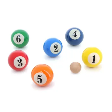 Pétanque boules billard