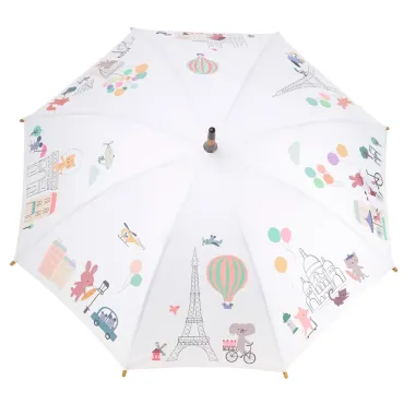 Parapluie un chat à Paris - Sarah Betz