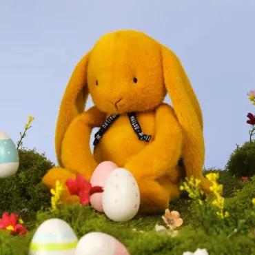 Lapin Méloé – Safran – 37 cm