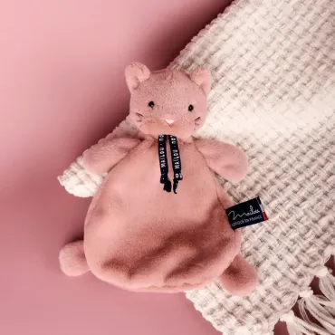 Doudou Chat - Rose - Dorlotin