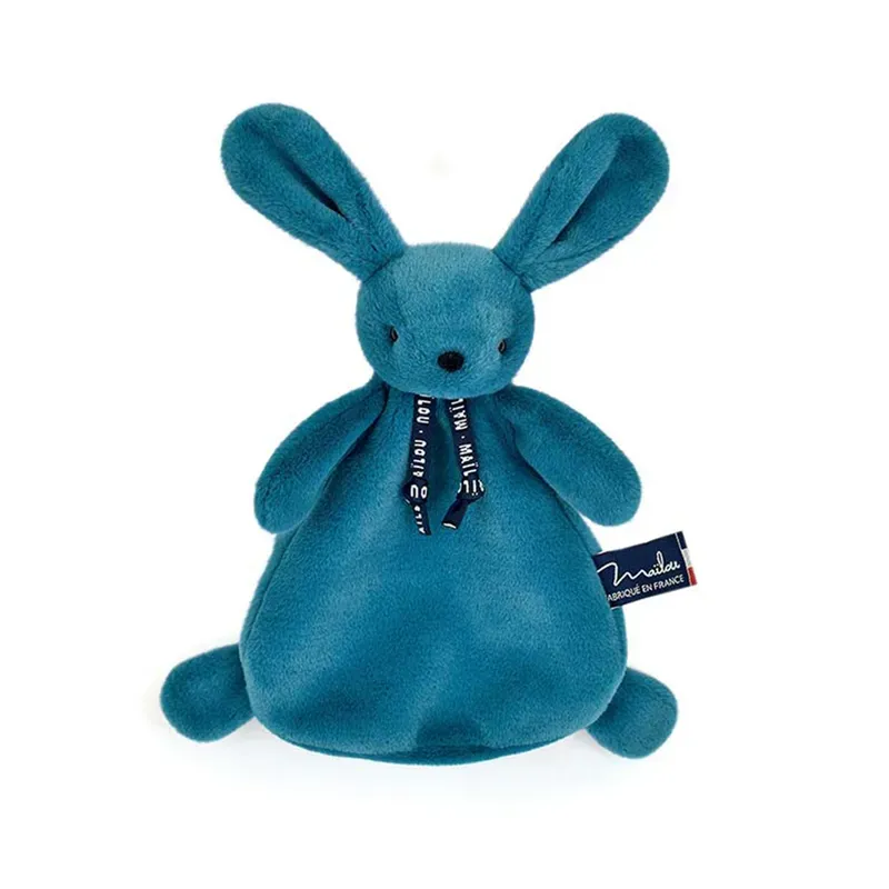 Doudou Lapin - Bleu minéral - Dorlotin