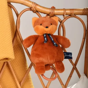 Renard Dorlotin Boite à musique - Fauve 