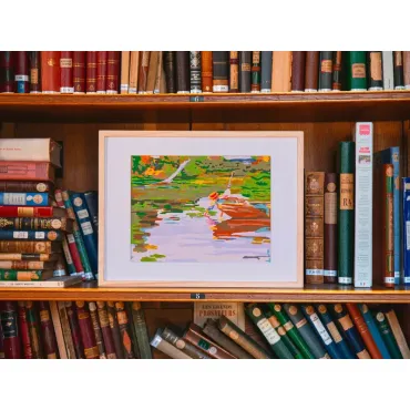 Petit pinceau - Madchen Im Kahn, Curt Hérrmann