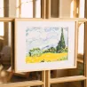 Petit pinceau - Cyprès aux blés d'or, Vincent Van Gogh