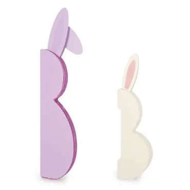 Set de 2 Petits Lapins Pliables en Papier - Hoppy Easter